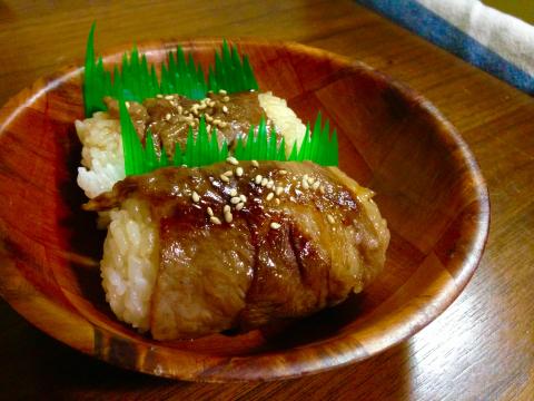 子供が喜ぶ★肉巻きおにぎり★