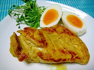 しっとりやわらか！鶏ムネ肉deタンドリーチキン