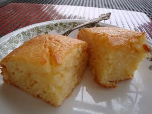 超簡単☆混ぜるだけ　レモンヨーグルトケーキ
