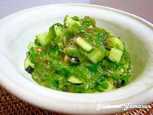 めかぶと香味野菜のネバネバ和え
