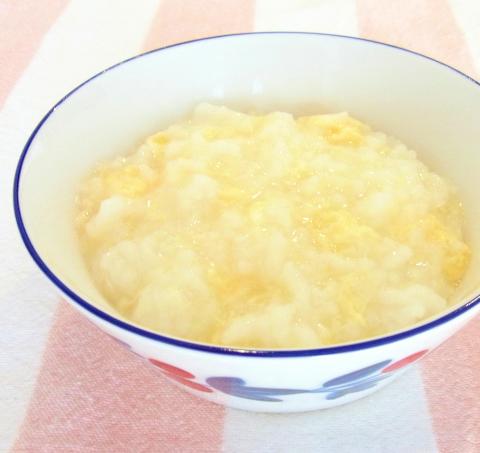 炊飯器で作る✿玉子がゆ
