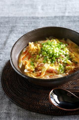 酸っぱスパイシー♪酸辣湯風うどん