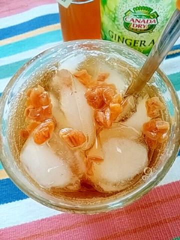 アイス☆ジンジャードライマンゴー烏龍茶♪