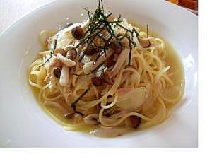 きのこたっぷりスープパスタ
