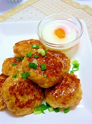 水切りなし♡豆腐でボリューム♡ふわふわ鶏つくね