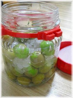 りんごのお酢で梅シロップ・梅ジュースに♪