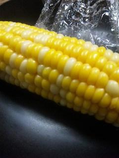 美味しいトウモロコシの茹で方*電子レンジ*