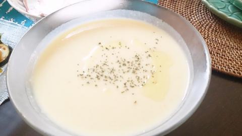 超簡単ホテルの味！じゃがいもの冷製ヴィシソワーズ