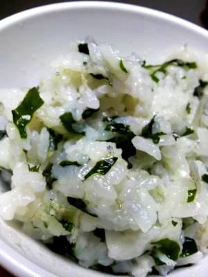 簡単・絶品・栄養満点♪わかめご飯