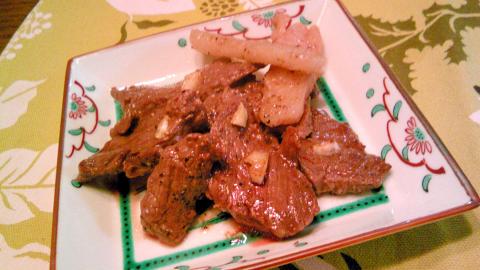 猪肉のシンプル・ガーリック焼き