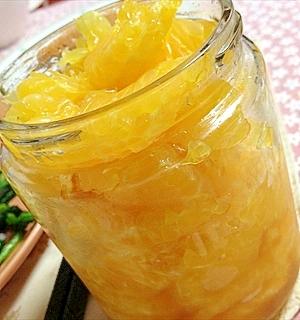 酸っぱい伊予柑助け隊！柑橘類のハチミツ一夜漬け