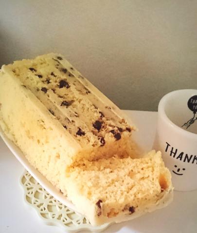 レンジで７分♪りんごとレーズンの蒸しパン