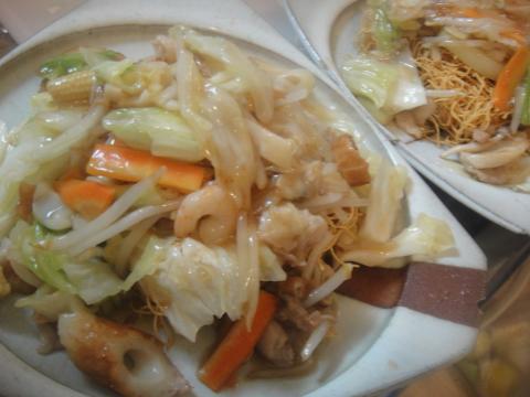 故郷の味☆簡単☆野菜たっぷり皿うどん