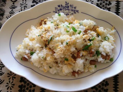 納豆チャーハン