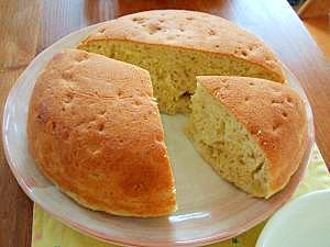 炊飯器で焼ける！ホットケーキミックスでバナナケーキ