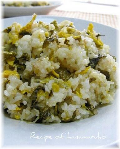 ささっと簡単！ランチに高菜チャーハン