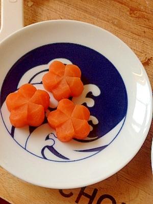 人参の飾り切り