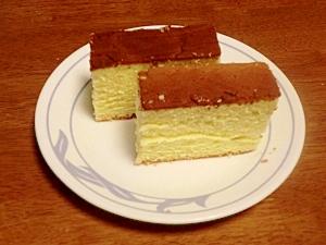 素朴でおいしいカステラ