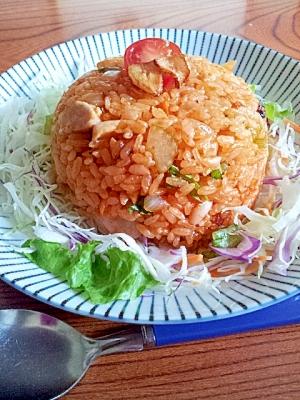 本当に美味しい★ガーリックケチャップチキンライス