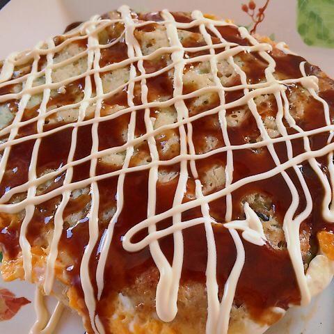 ダイエットにも♪ヘルシー過ぎるおからお好み焼き風