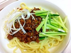 焼きそば麺で本格四川ジャージャー麺