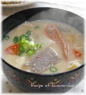 ほっこりぽかぽか”鮭の粕汁”で温まる～♪
