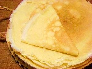 ホットケーキミックスで☆クレープ作ろう♪