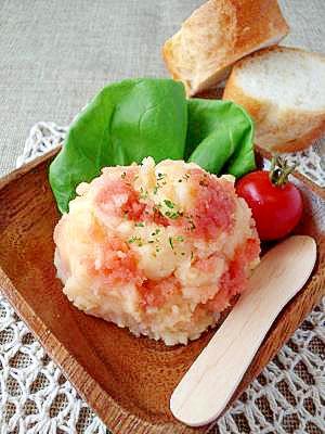 【その８】：即でき♪やみつき！明太子ポテトサラダ