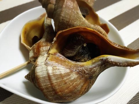 つぶ貝の煮物