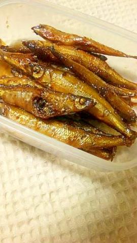 圧力鍋で骨まで美味しく！わかさぎ（ちか）の甘露煮