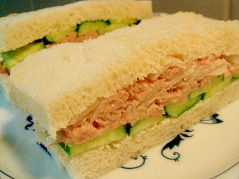 昔バイトで鍛えた・・・ツナサンド