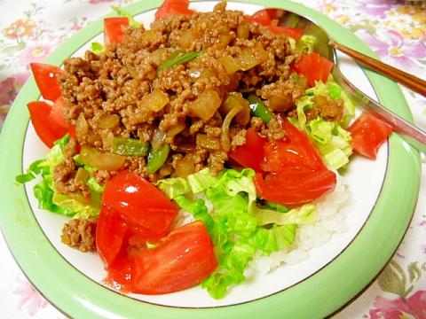 初心者でも簡単うまいお店風！　タコライス